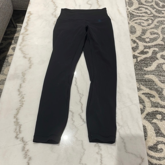 Black align leggings